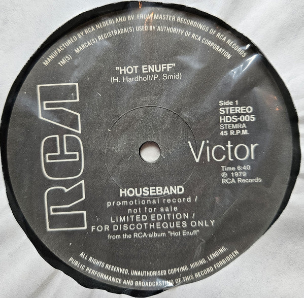 Houseband : Hot Enuff (2x12", Promo)