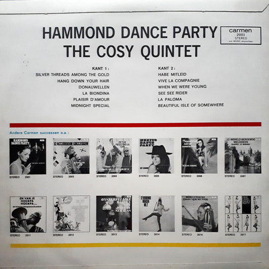 The Cosy Quintet : Hammond Dance Party (LP)