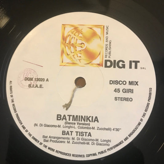 Bat Tista : Batminkia (12")