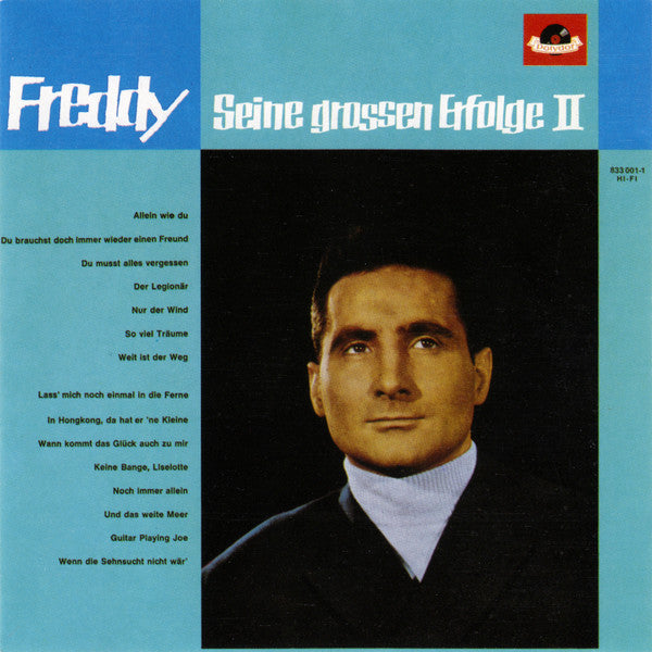Freddy* : Seine Grossen Erfolge II (CD, Comp)