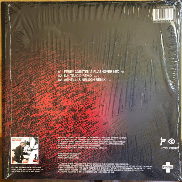 Ferry Corsten : It's Time (12")
