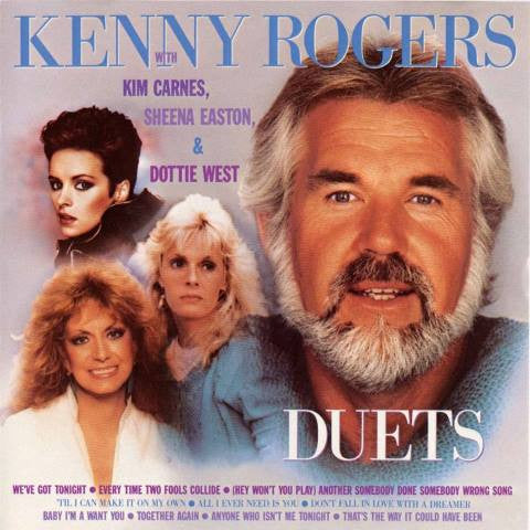 Kenny Rogers With Kim Carnes, Sheena Easton & Dottie West : Duets (CD, Comp)