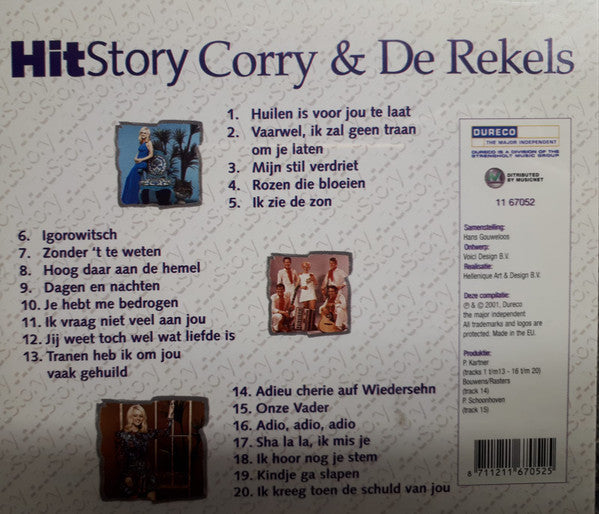 Corry En De Rekels : HitStory (CD, Comp)