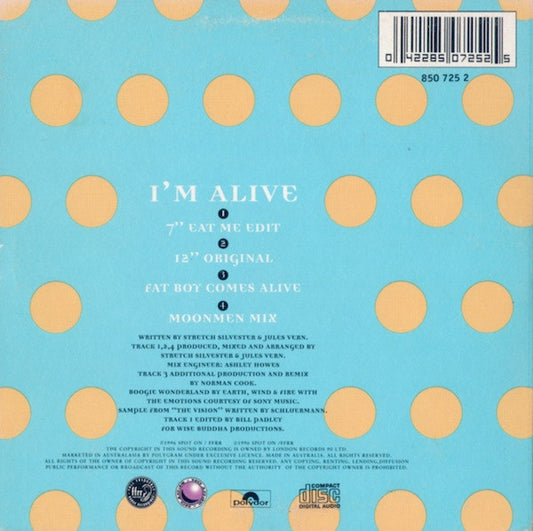 Stretch & Vern Present Maddog : I'm Alive (CD, Maxi)