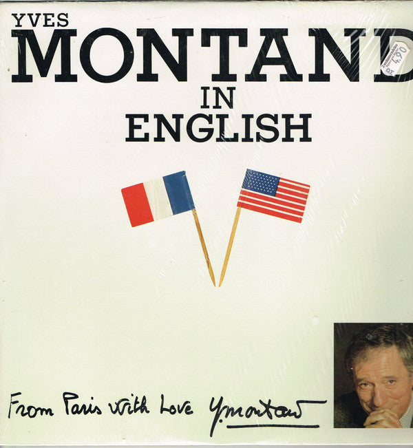 Yves Montand : Yves Montand In English (LP, Album)