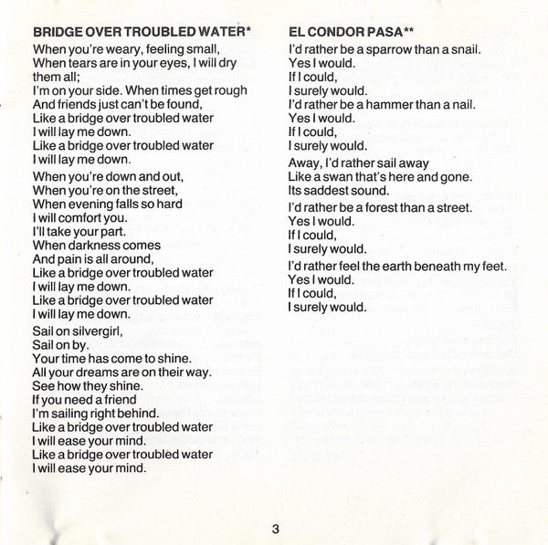 Simon & Garfunkel : Bridge Over Troubled Water (CD, Album, RE)