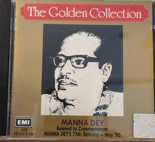 Manna Dey : The Golden Collection - 75th Birthday - May '95 (2xCD, Comp, Dou)