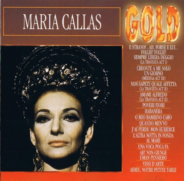 Maria Callas : Gold (CD, Comp)