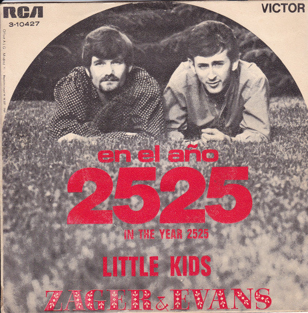 Zager & Evans : En El Año 2525 = In The Year 2525 (7", Single)