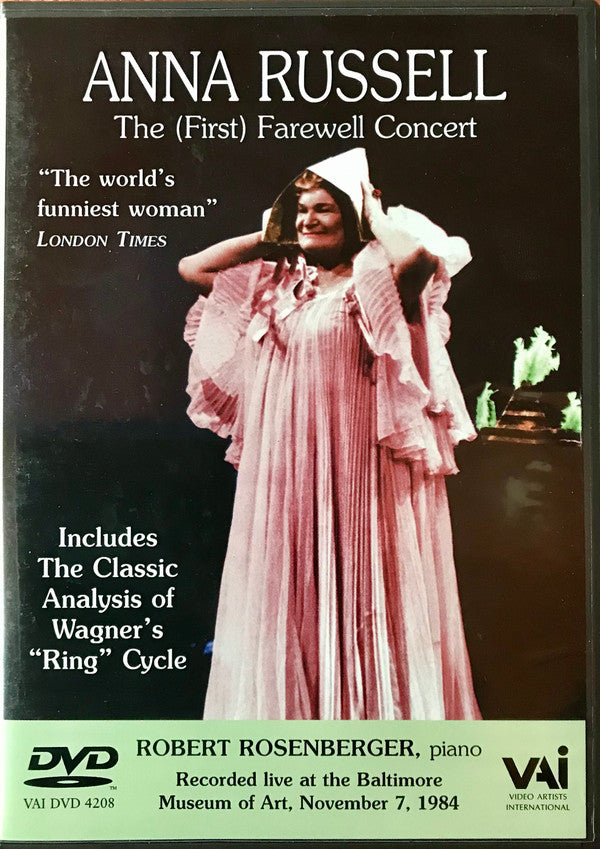 Anna Russell : The (First) Farewell Concert (DVD-V, Mono)