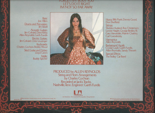 Crystal Gayle : "Crystal" (LP, Album)