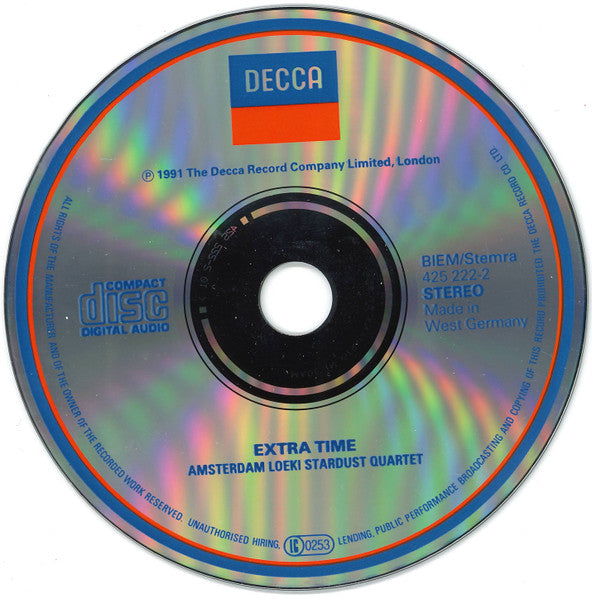 Amsterdam Loeki Stardust Quartet : Extra Time (CD, Album)