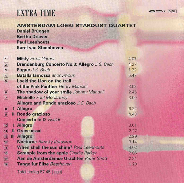 Amsterdam Loeki Stardust Quartet : Extra Time (CD, Album)