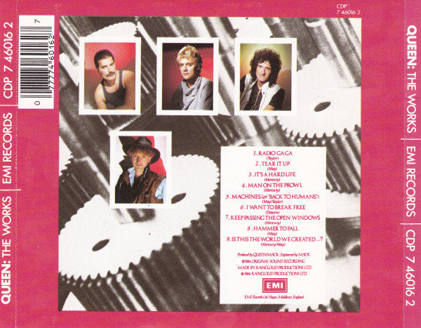 Queen : The Works (CD, Album, RE)