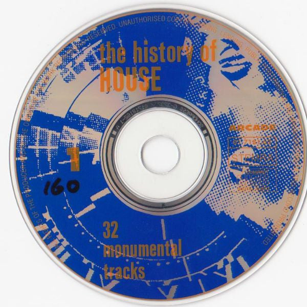 Various : The History Of House - 32 Monumental Tracks (2xCD, Comp)