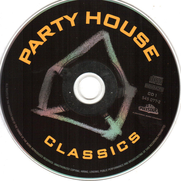 Various : Party House Classics (2xCD, Comp, P/Mixed)