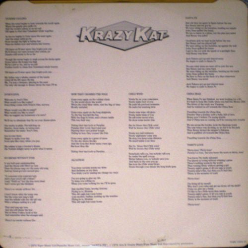 Krazy Kat : China Seas (LP, Album)