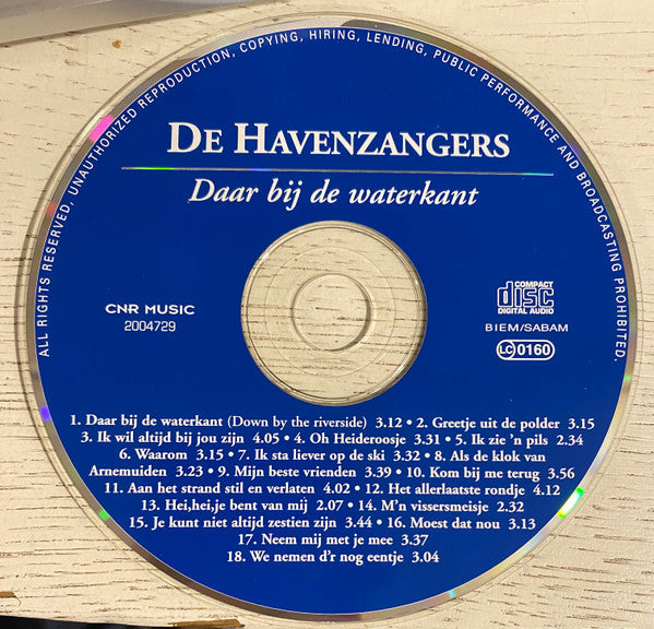 De Havenzangers : Daar Bij De Waterkant (CD, Album)