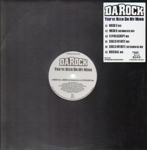 Duane "Darock" Ramos : You've Been On My Mind (12", Promo)