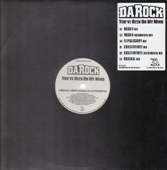 Duane "Darock" Ramos : You've Been On My Mind (12", Promo)