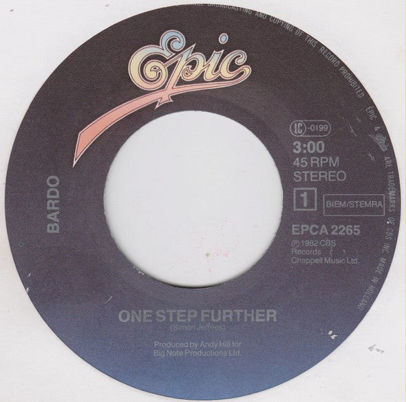Bardo : One Step Further (7", Single)