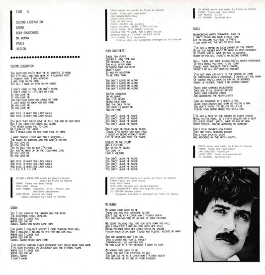 Frans Te Spenke : Multiple Choice (LP, Album, Gat)
