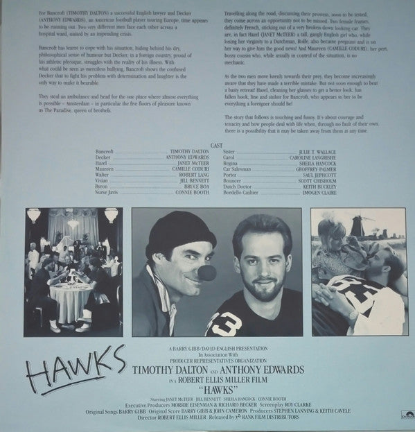 Barry Gibb : Music From The Original Soundtrack 'Hawks' (LP, Album)