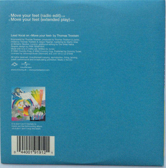 Junior Senior : Move Your Feet (CD, Single, Uni)