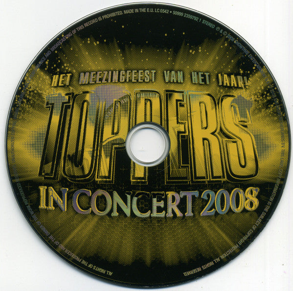 Toppers : Toppers In Concert 2008 (CD)