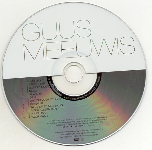 Guus Meeuwis : Guus Meeuwis (CD, Album)