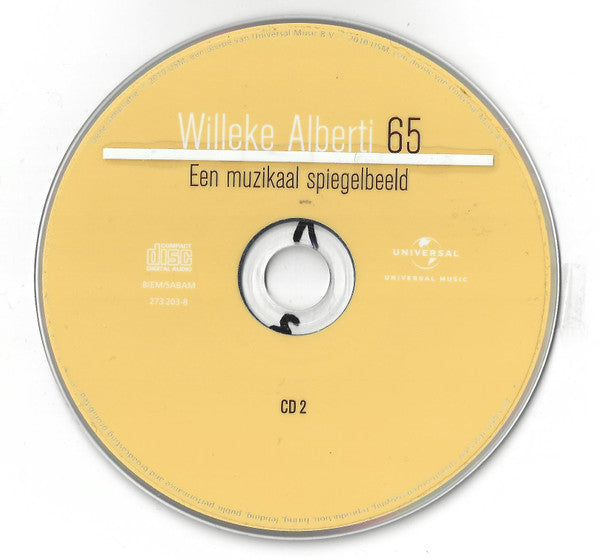 Willeke Alberti : 65 - Een Muzikaal Spiegelbeeld (3xCD, Comp)