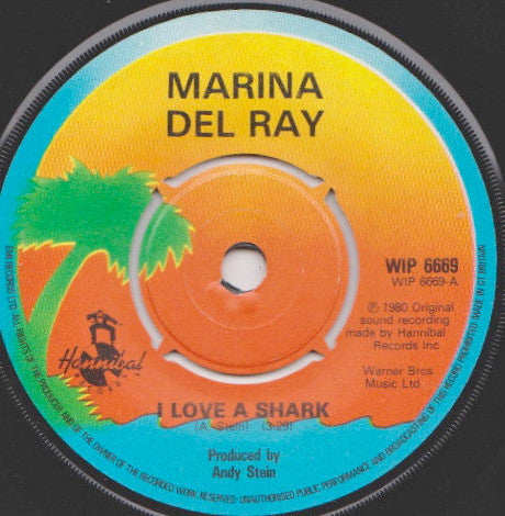 Marina Del Rey : I Love A Shark (7", Single)