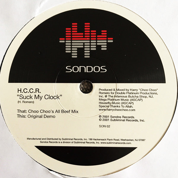 Harry "Choo Choo" Romero : Suck My Clock (12")