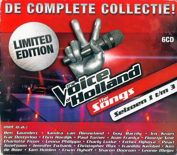 Various : The Voice Of Holland - De Complete Collectie! (The Songs Seizoen 1-3) (2xCD, Comp + 2xCD, Comp + 2xCD, Comp + Box, Ltd)