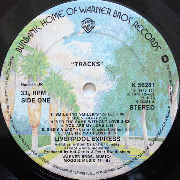 Liverpool Express : Tracks (LP, Album)