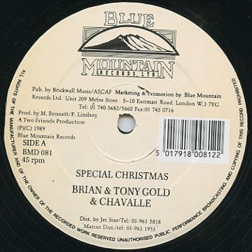Brian & Tony Gold & Chevelle Franklyn : Special Christmas (12")