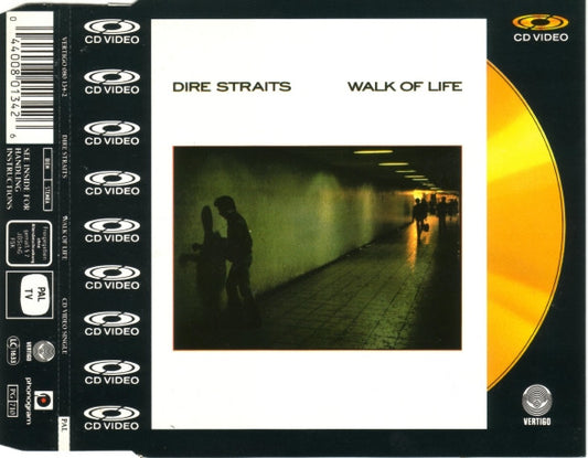 Dire Straits : Walk Of Life (CDV, 5", Single, PAL)