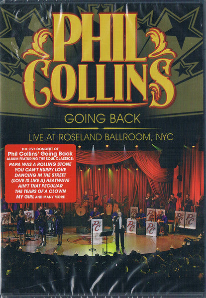 Phil Collins : Going Back: Live At Roseland Ballroom, NYC (DVD-V, Multichannel, NTSC)