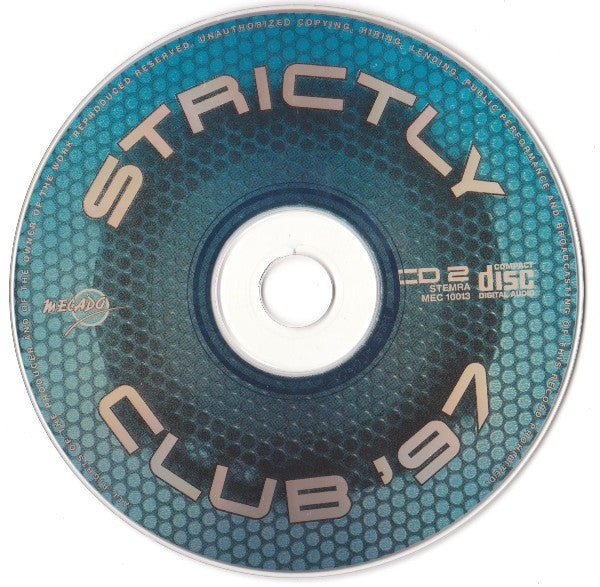 Various : Strictly Club '97 Part 1 (2xCD, Comp)
