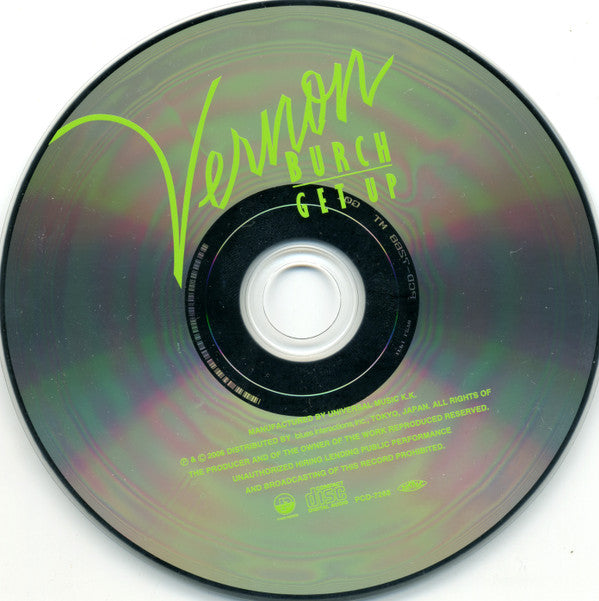 Vernon Burch : Get Up (CD, Album, RE)