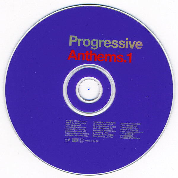 Various : Progressive Anthems - The Best Progressive House And Trance (2xCD, Mixed)