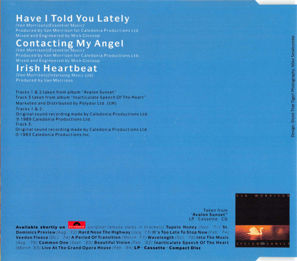 Van Morrison : Have I Told You Lately (CD, Single)