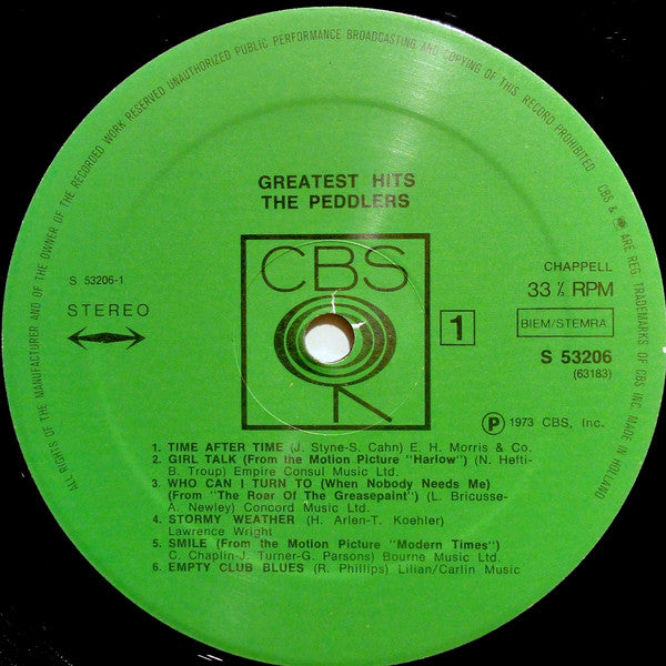 The Peddlers : Greatest Hits (LP, Comp)