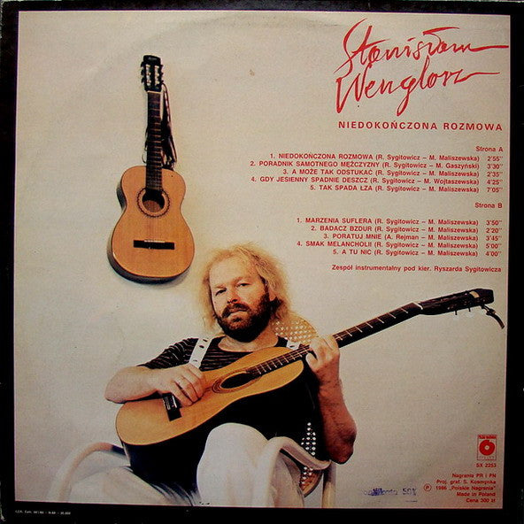 Stanisław Wenglorz : Niedokończona Rozmowa (LP, Album)