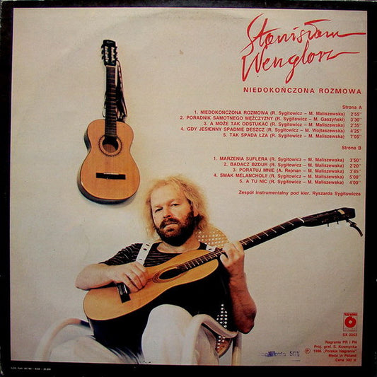 Stanisław Wenglorz : Niedokończona Rozmowa (LP, Album)