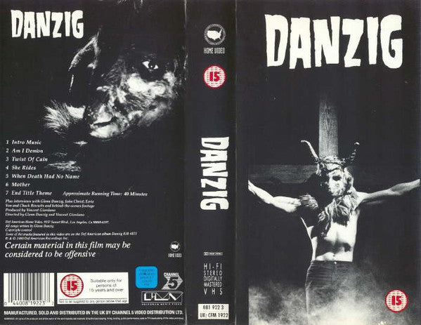 Danzig : Danzig (Home Video) (VHS, PAL)