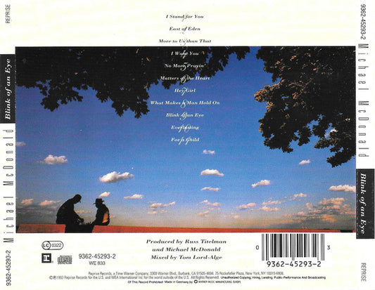 Michael McDonald : Blink Of An Eye (CD, Album)