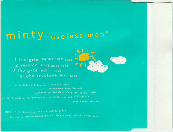 Minty Voice By Leigh Bowery : Useless Man (CD, Maxi)