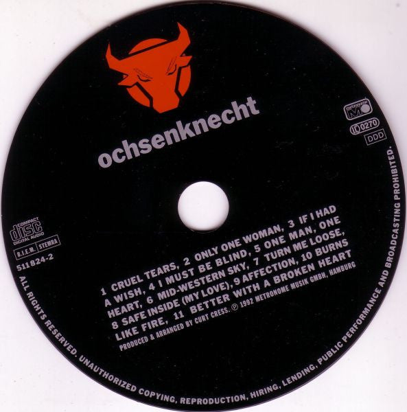 Uwe Ochsenknecht : Ochsenknecht (CD, Album)