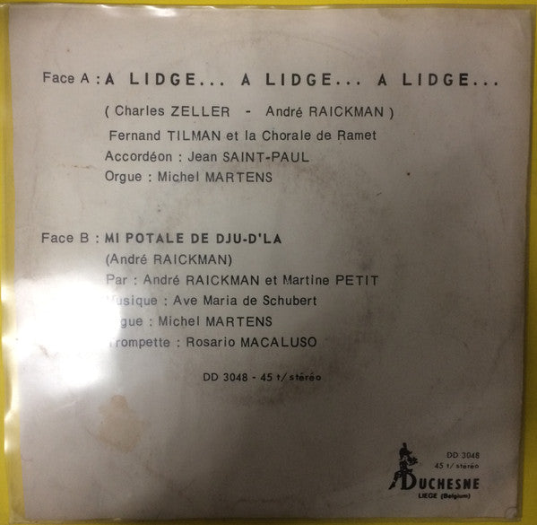 Various : Mi Potale Dè Dju' D'La (7", Single)
